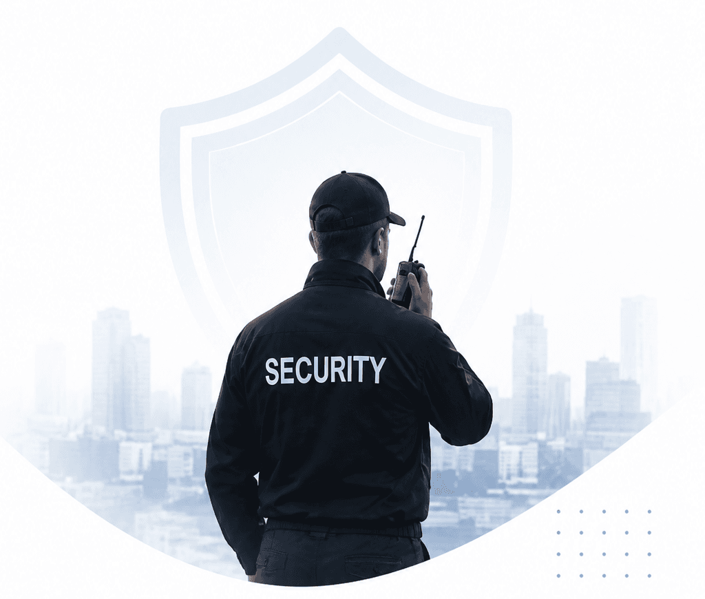 IVS Security guard on duty